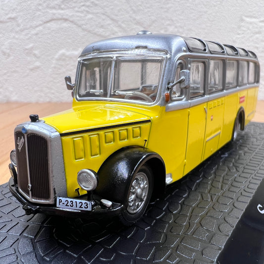 1/72 Scale 1959 Saurer L4C Bus Diecast Model