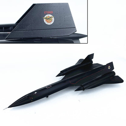 1/72 Scale Lockheed SR-71A Blackbird Reconnaissance Aircraft Diecast Metal Alloy Scale Model