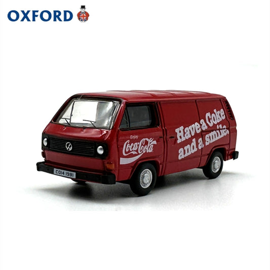 1/76 Scale Volkswagen Type 2 T25 Van Coke Diecast Model