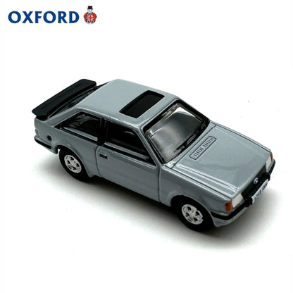 1/76 Scale Ford Escort XR3i Grey Diecast Model Car