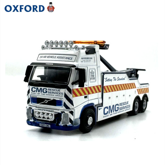 1/76 Scale Volvo FH Recovery Truck CMG Rescue Services Diecast Model