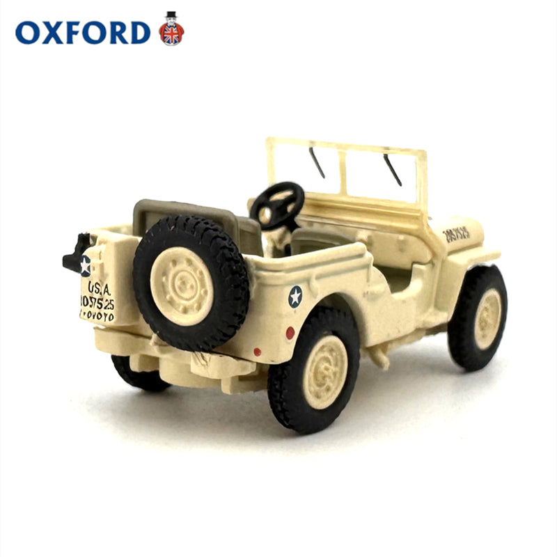 1/76 Scale Willys MB USAAF Tunisia 1943 Diecast Model Car