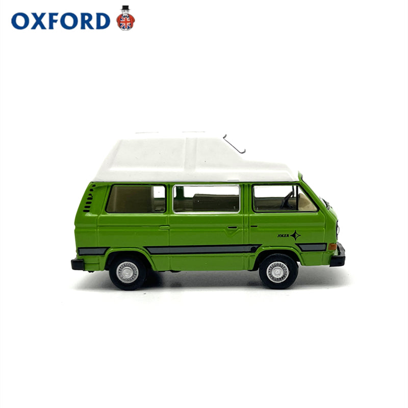 1/76 Scale Volkswagen T25 Camper Van Green Diecast Model Car