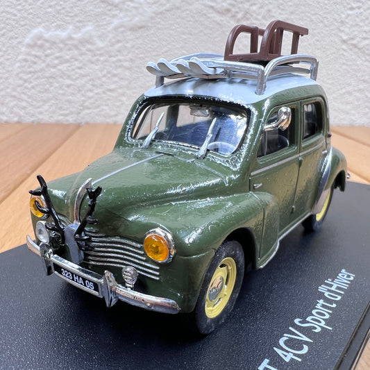 1/43 Scale Renault 4CV Sport d'Hiver Diecast Model Car