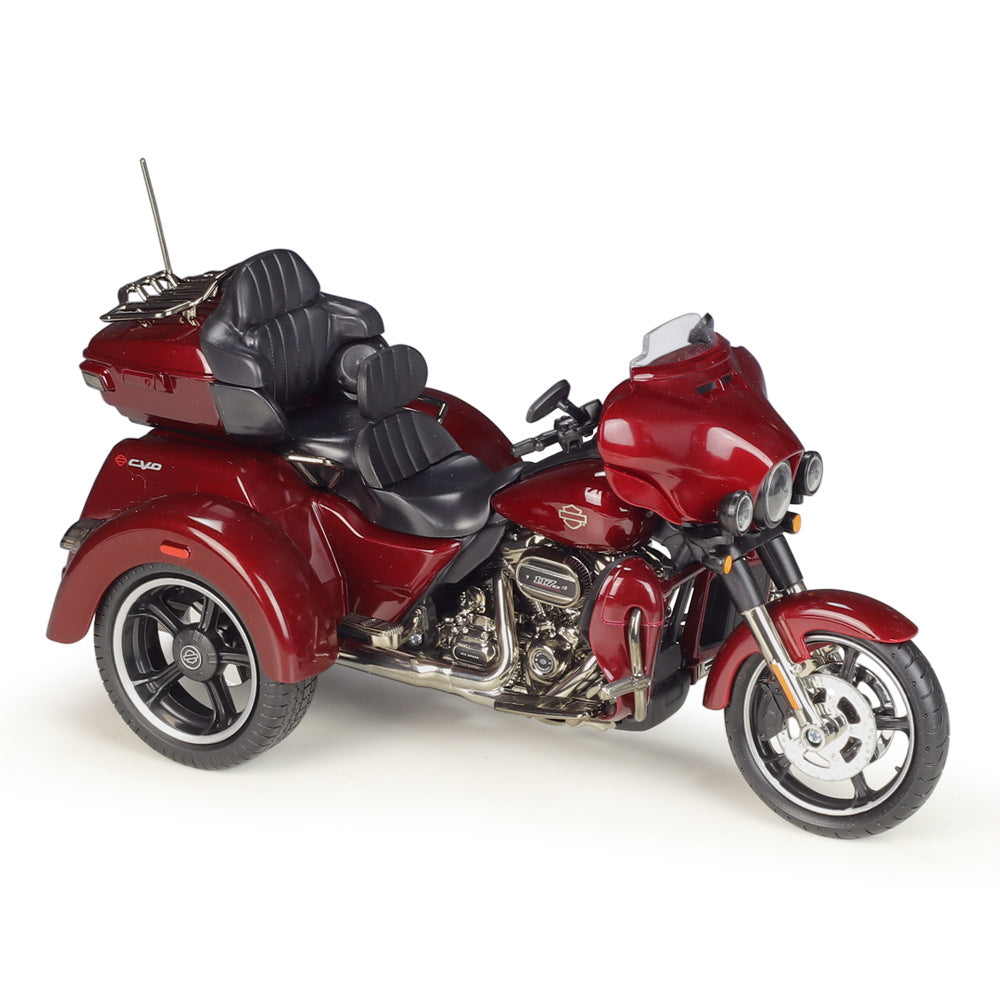 1/12 Scale 2021 Harley-Davidson CVO Tri Glide Trike Diecast Model