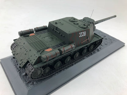 1/43 Scale 1945 ISU-122 WWII Soviet Assault Gun Diecast Model