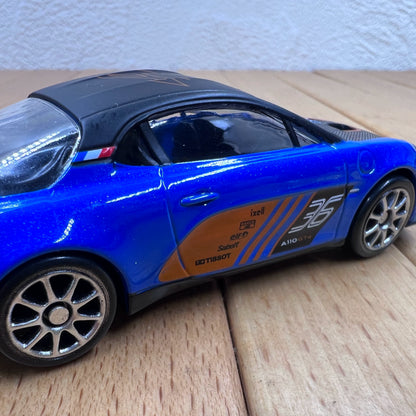 1/43 Scale Alpine A110 GT4 Sports Car Diecast Model