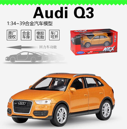 1/36 Scale Audi Q3 Diecast Model Car Pull Back Toy