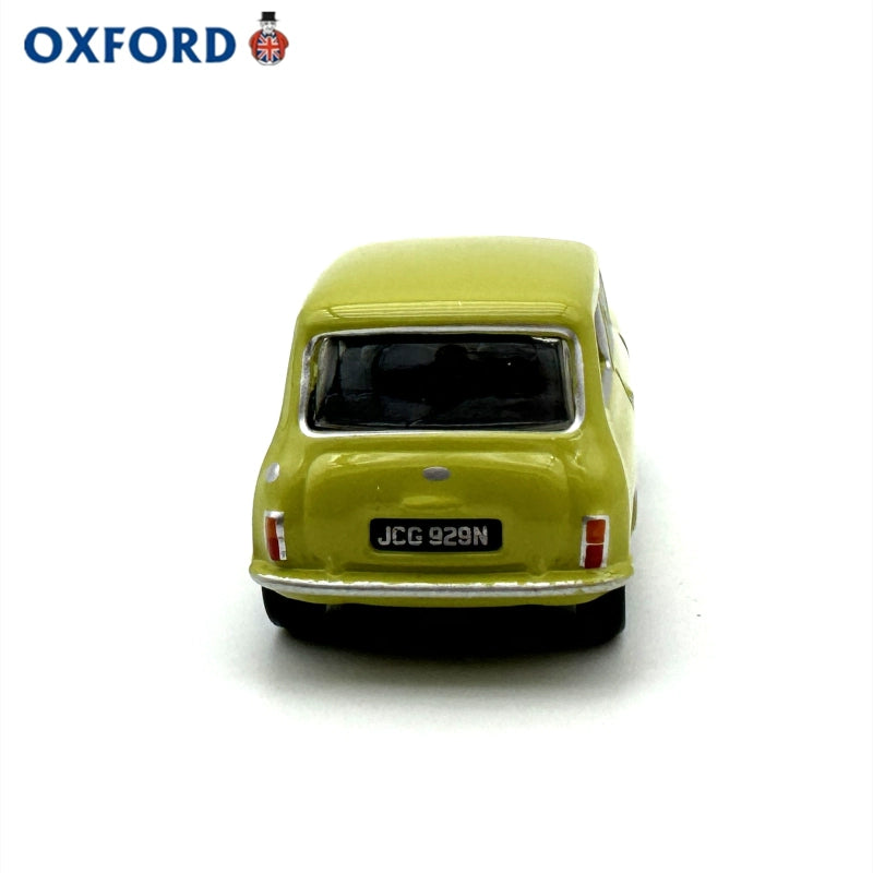 1/76 Scale Mini 1275 Yellow Diecast Model Car
