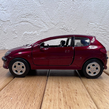 1/32 Scale Peugeot 206 Diecast Model Car