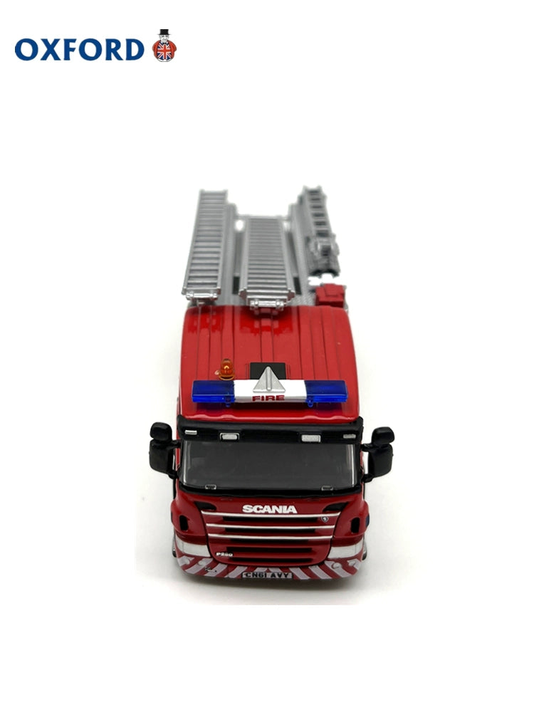 1/76 Scale Scania CP28 Crew Cab Pump Ladder Diecast Model