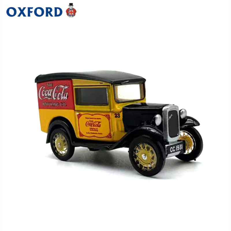 1/76 Scale 1931 Austin 7 Van Coca Cola Diecast Model Car