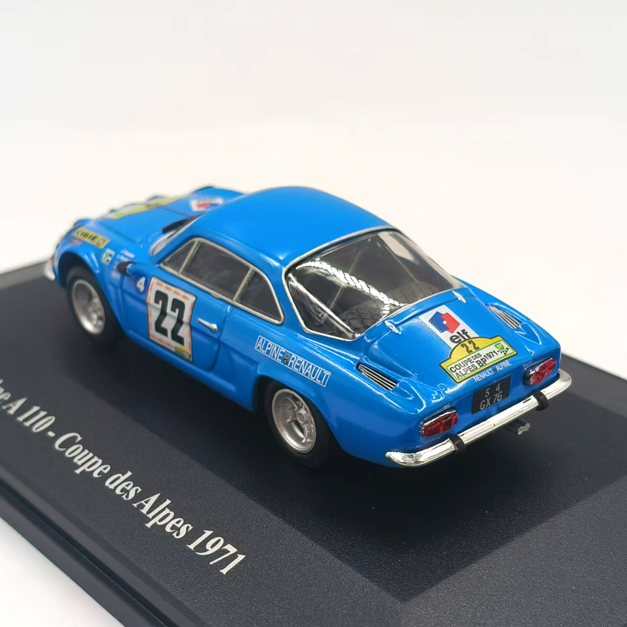 1/43 Scale 1971 Alpine A110 Coupe Diecast Model Car