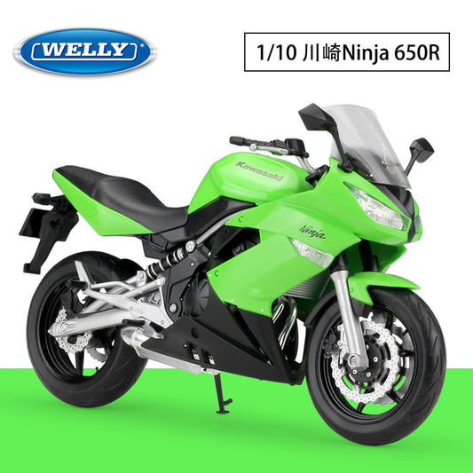 1/10 Scale Kawasaki Ninja 650R Motorcycle Diecast Model