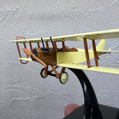 1/100 Scale 1916 Curtiss JN-4 Jenny Biplane Diiecast Aircraft Model