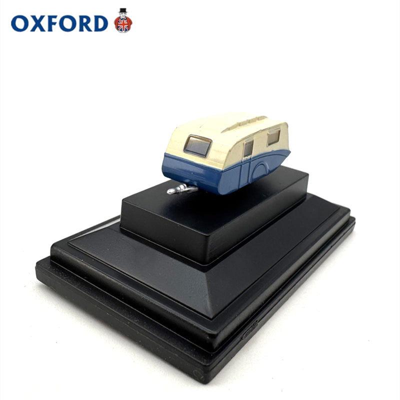 1/148 Scale Blue Cream Caravan Diecast Model