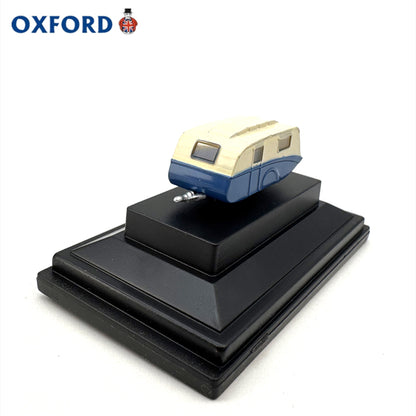 1/148 Scale Blue Cream Caravan Diecast Model