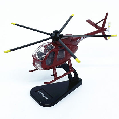 1/100 Scale Hughes OH-6 Cayuse Light Helicopter Diecast Model