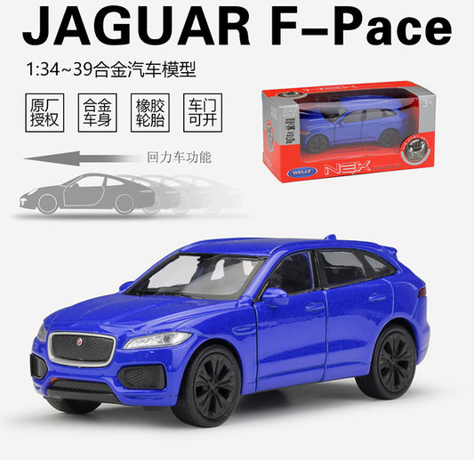 1/36 Scale Jaguar F-Pace SUV Diecast Model Car Pull Back Toy