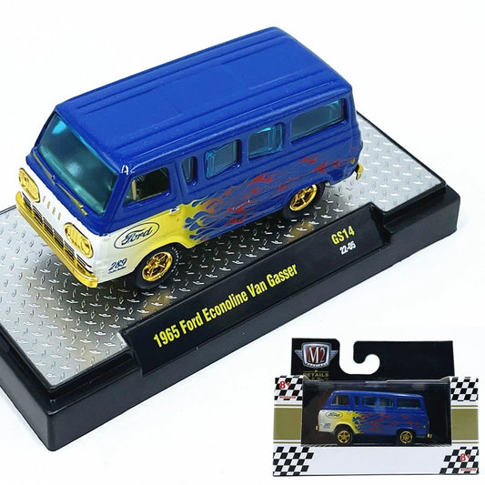 1/64 Scale 1965 Ford Econoline Van Gasser Van Diecast Model Car