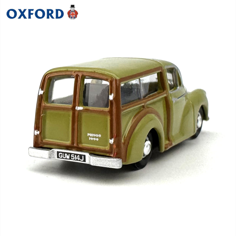 1/76 Scale Morris Traveller Limeflower Diecast Model Car