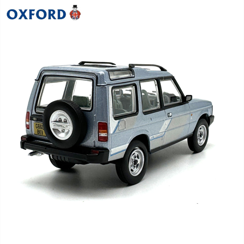 Maroon Rover 1/43 Scale Land Rover Discovery 1 SUV Light Blue Diecast Model Car ...