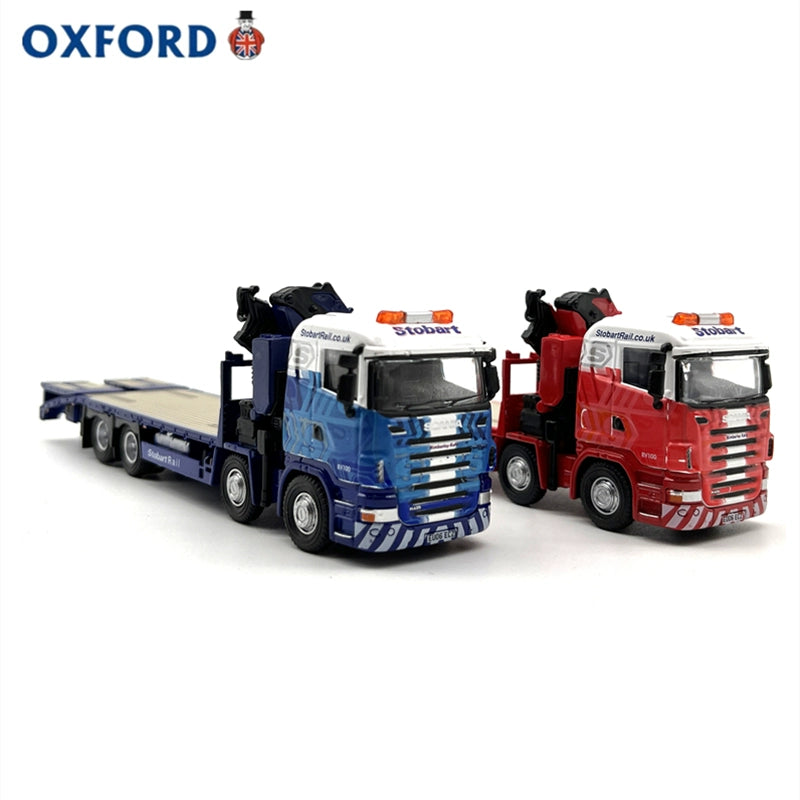 1/76 Scale Scania Highline R420 8-Wheel Crane Diecast Model