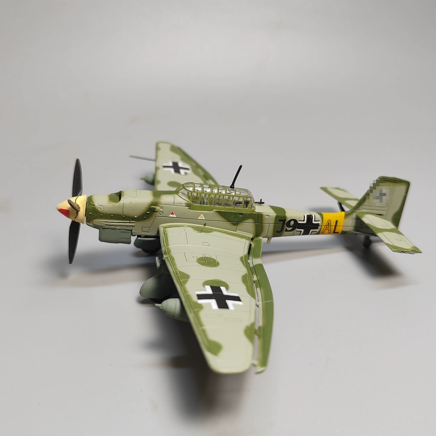 1/100 Scale Junkers Ju 87 Stuka WWII German Dive Bomber Diecast Model Aircraft