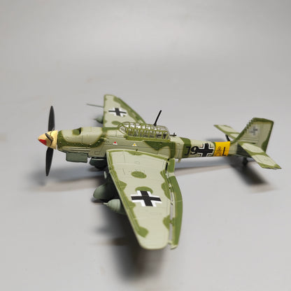 1/100 Scale Junkers Ju 87 Stuka WWII German Dive Bomber Diecast Model Aircraft