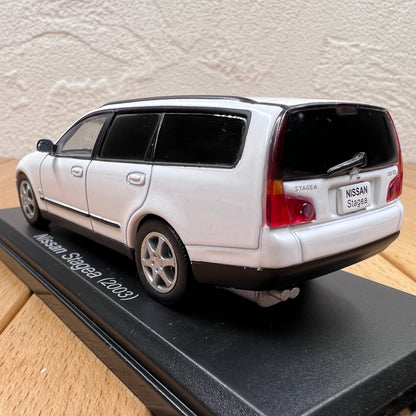 1/43 Scale 2003 Nissan Stagea Station Wagon Diecast Model Car