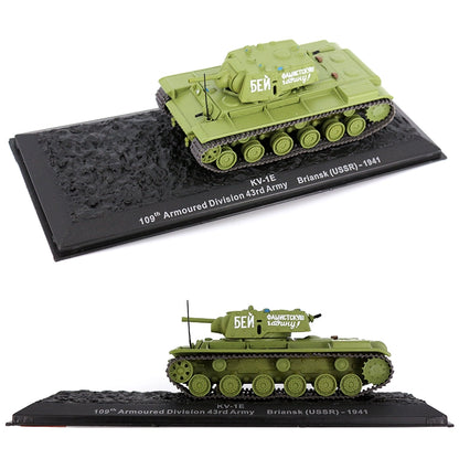 1/72 Scale 1941 KV-1E WWII Soviet Heavy Tank Diecast Model