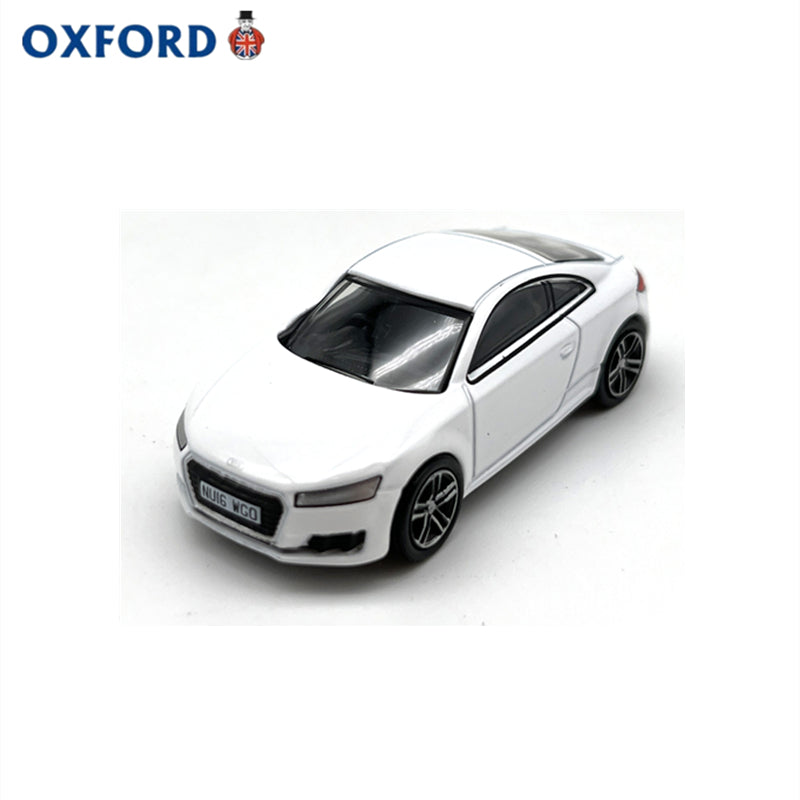 1/76 Scale Audi TT Coupe White Diecast Model Car