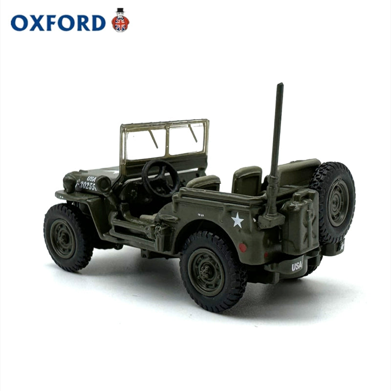 1/76 Scale Willys MB Jeep US Army Diecast Model Car