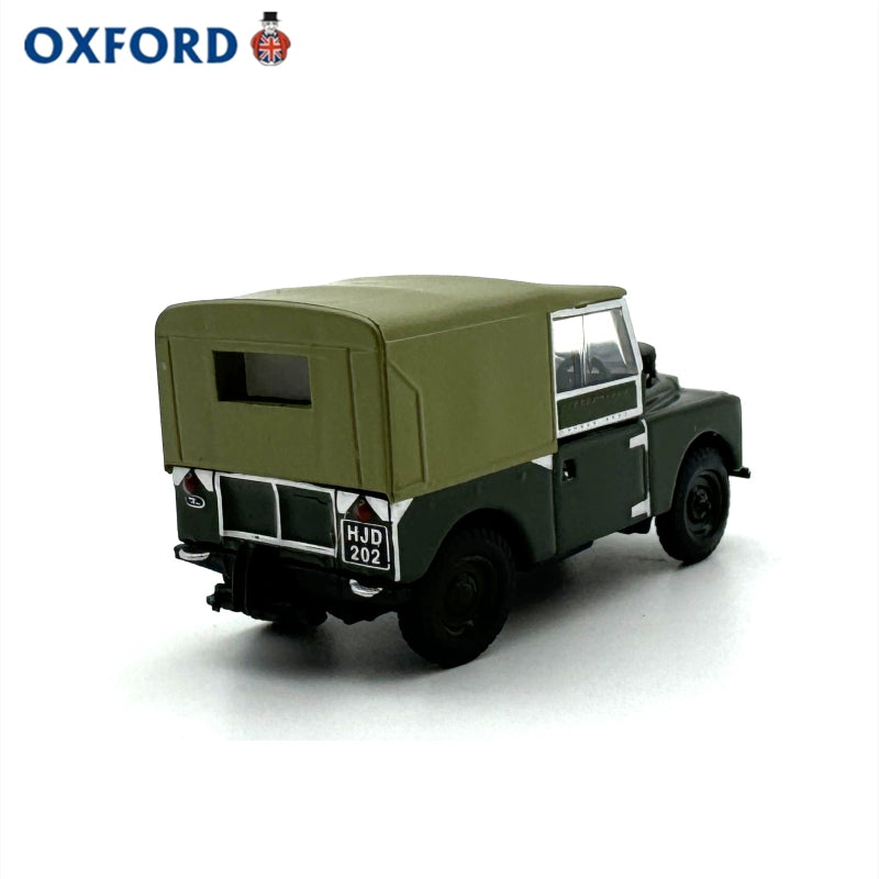 1/76 Scale Land Rover 88 Canvas Green Bronze Diecast Model Car