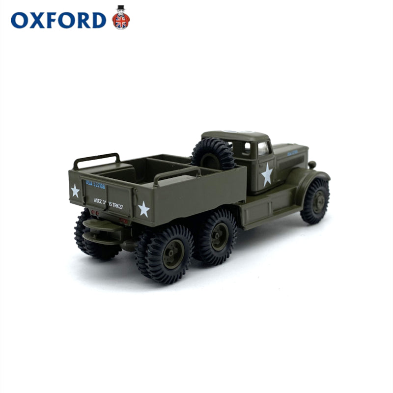 1/76 Scale US Army Diamond T Tank Transporter and Trailer Diecast Model