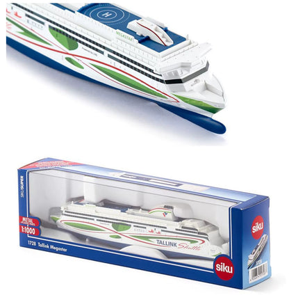 1/1000 Scale Tallink MS Megastar Roll-on/roll-off Ferry Diecast Model Ship