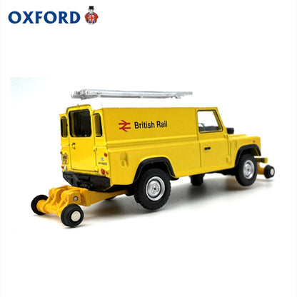1/76 Scale British Rail Road Rail Defender Diecast Model Car