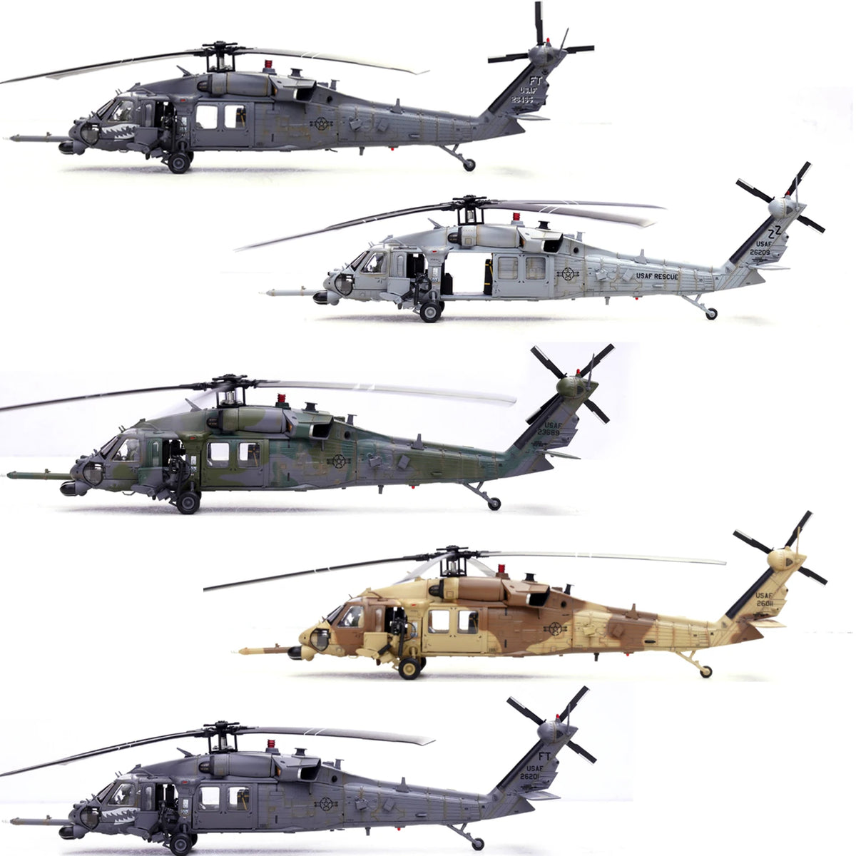 1/72 Scale Sikorsky HH-60G Pave Hawk US Utility Military Helicopter Diecast Model Aircraft