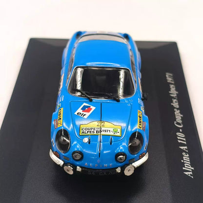 1/43 Scale 1971 Alpine A110 Coupe Diecast Model Car
