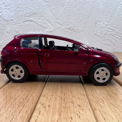 1/32 Scale Peugeot 206 Diecast Model Car