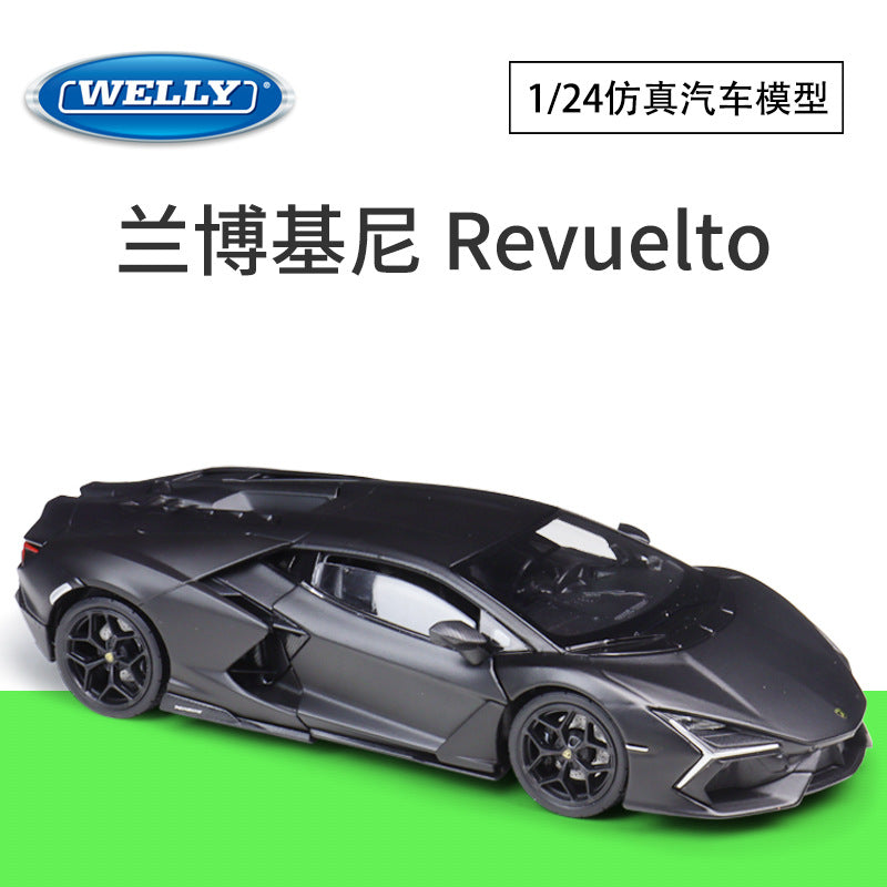 1/24 Scale Lamborghini Revuelto Hybrid Sports Car Diecast Model