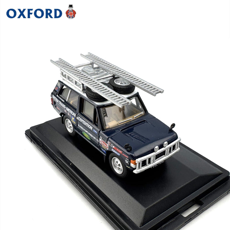 1/76 Scale Range Rover Classic British Trans-Americas Expedition Diecast Model Car