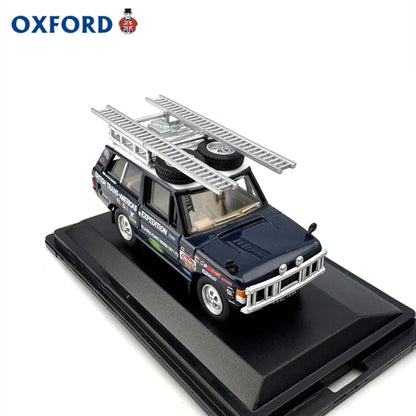 1/76 Scale Range Rover Classic British Trans-Americas Expedition Diecast Model Car