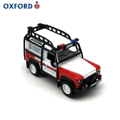 1/76 Scale Land Rover Defender 90 Station Wagon Hong Kong Police Diecast Model