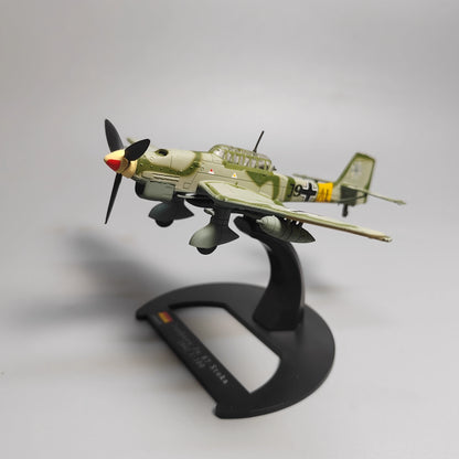 1/100 Scale Junkers Ju 87 Stuka WWII German Dive Bomber Diecast Model Aircraft