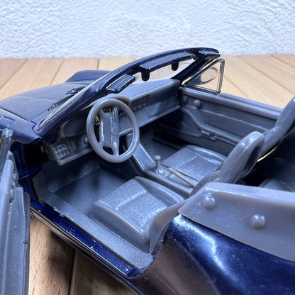 1/24 Scale Porsche 911 Carrera Convertible Diecast Model Car