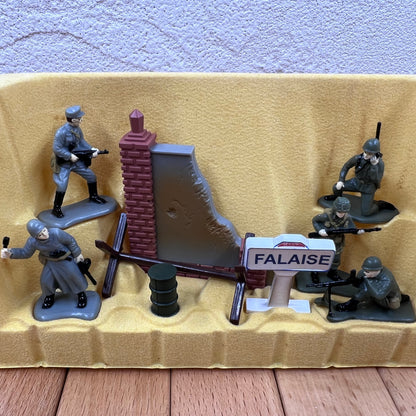 1/43 Scale WWII Falaise Pocket Battle Soldiers Figurines