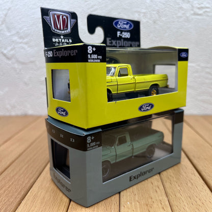 1/64 Scale 1972 Ford F-250 Explorer Truck Diecast Model