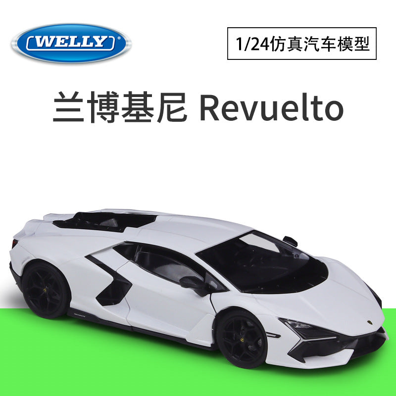 1/24 Scale Lamborghini Revuelto Hybrid Sports Car Diecast Model