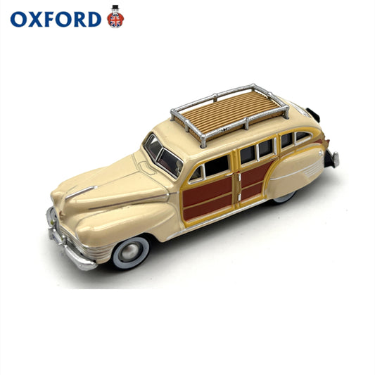 1/87 Scale 1942 Chrysler Town & Country Woodie Wagon Diecast Model Car